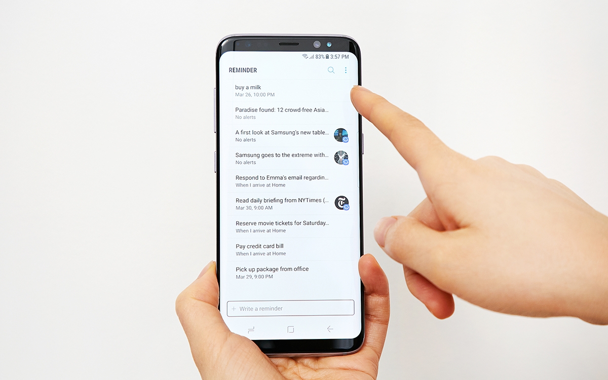 Trợ lý ảo Bixby Samsung Galaxy S8