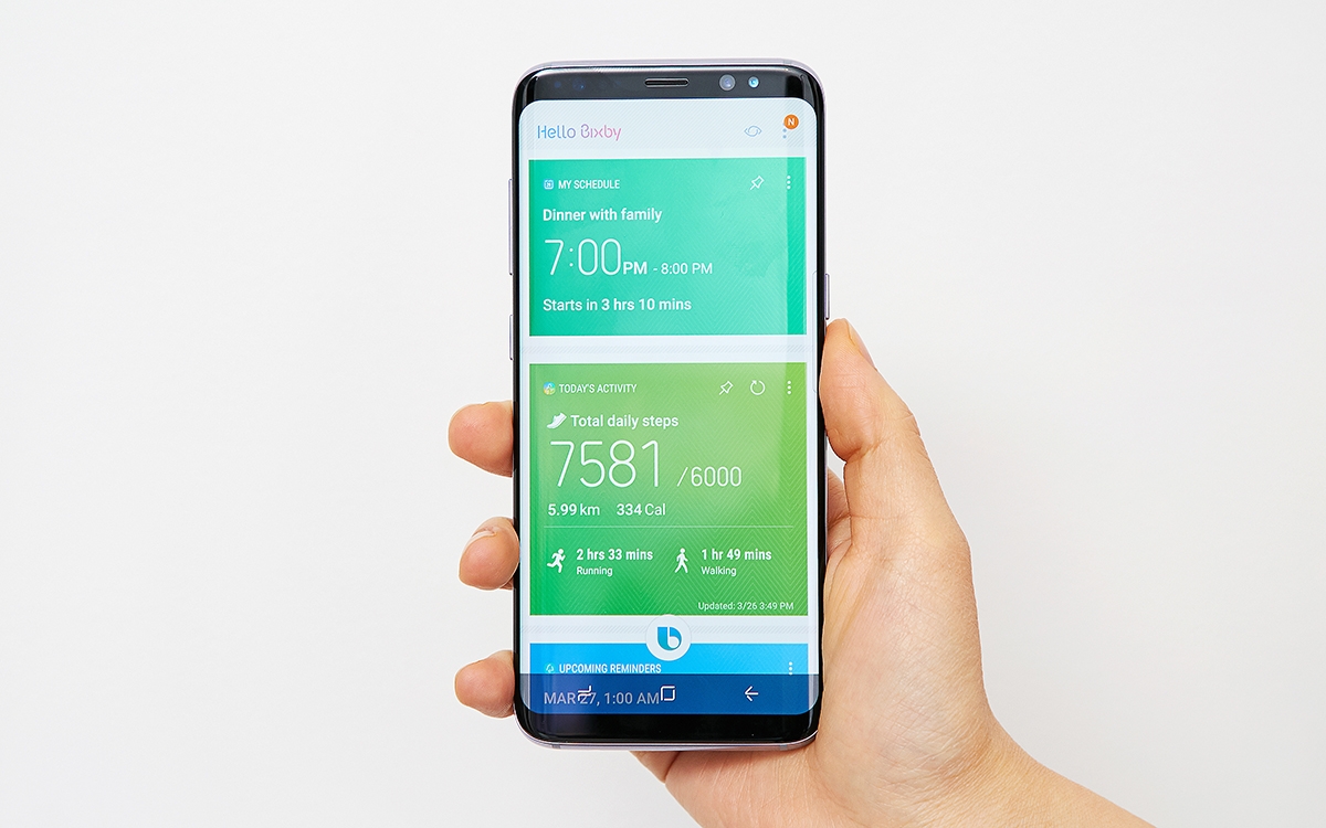 Trợ lý ảo Bixby Samsung Galaxy S8
