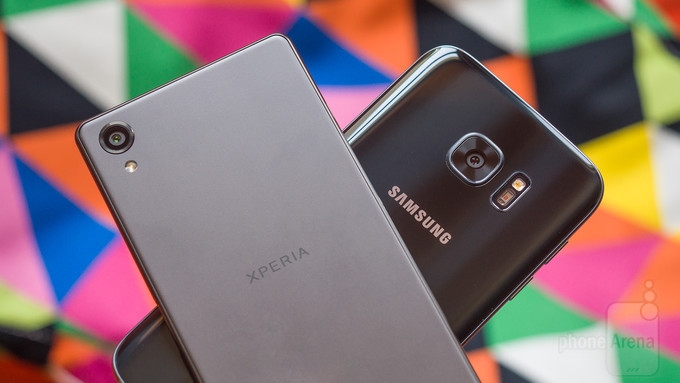 so sanh camera sony xperia x va samsung galaxy s7