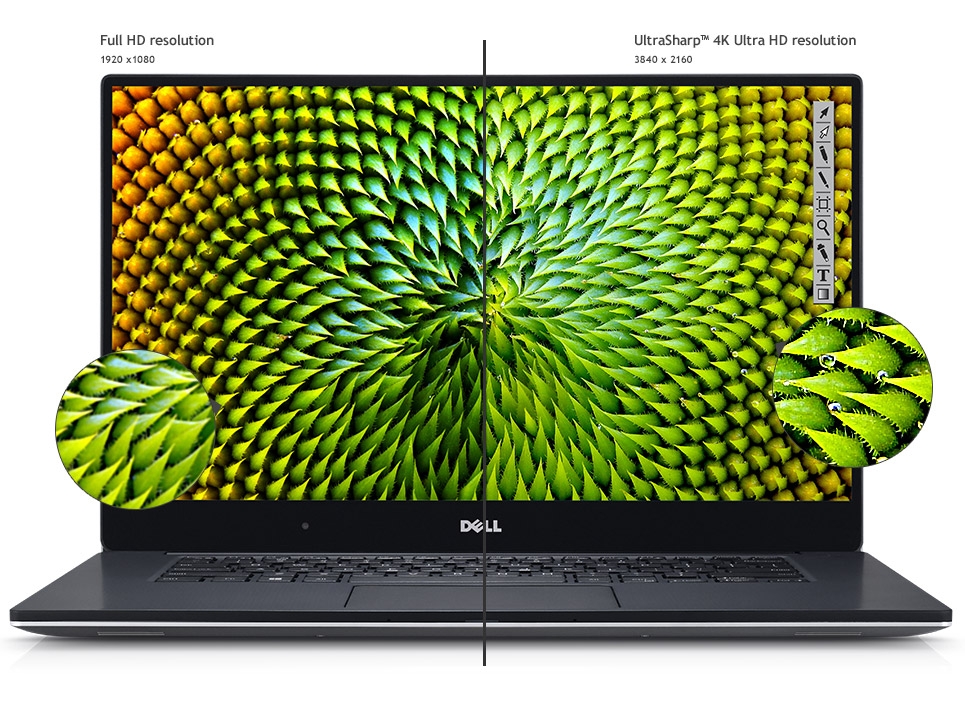 Dell XPS 15 màn hình