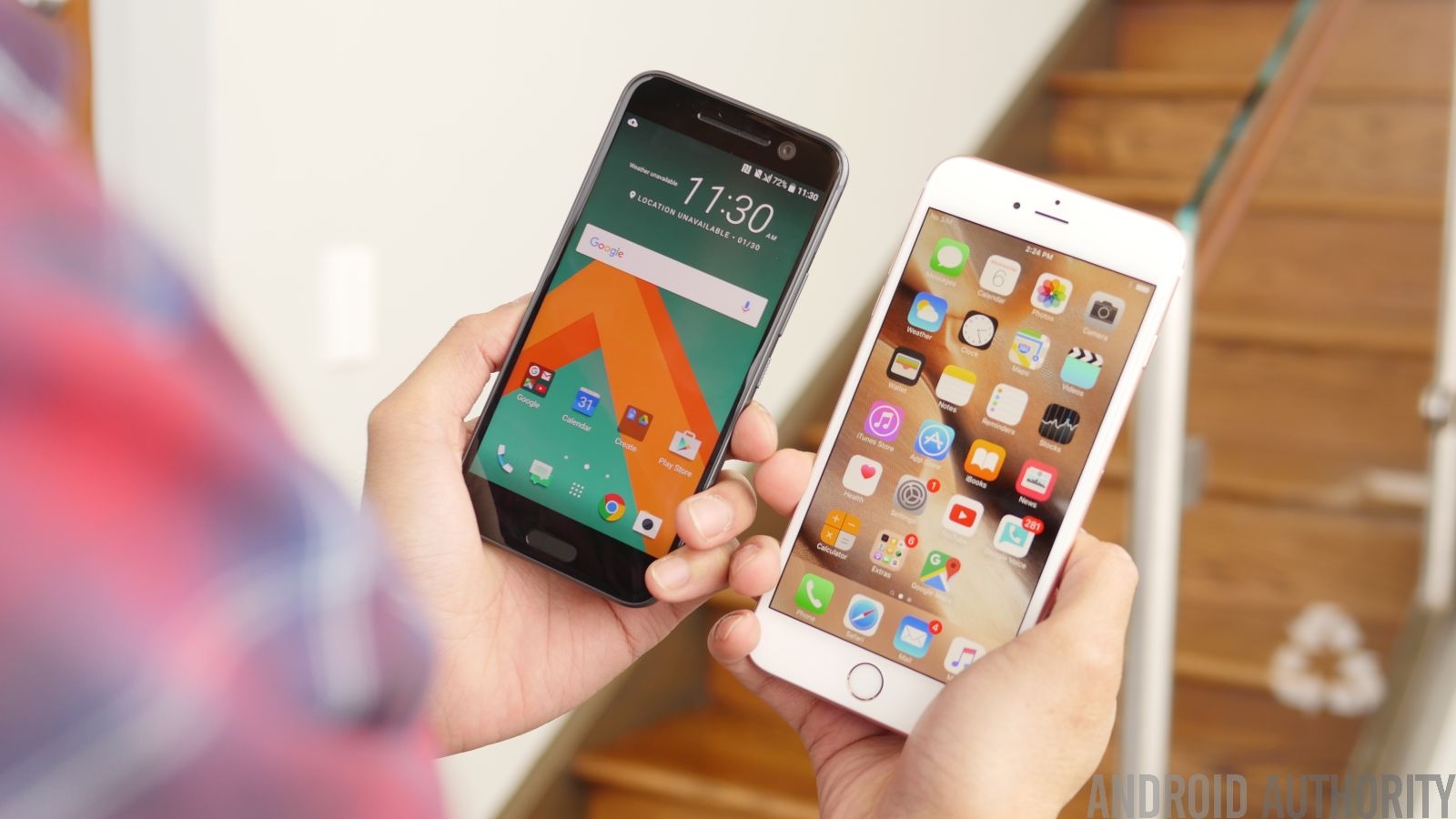 HTC 10 vs iPhone 6