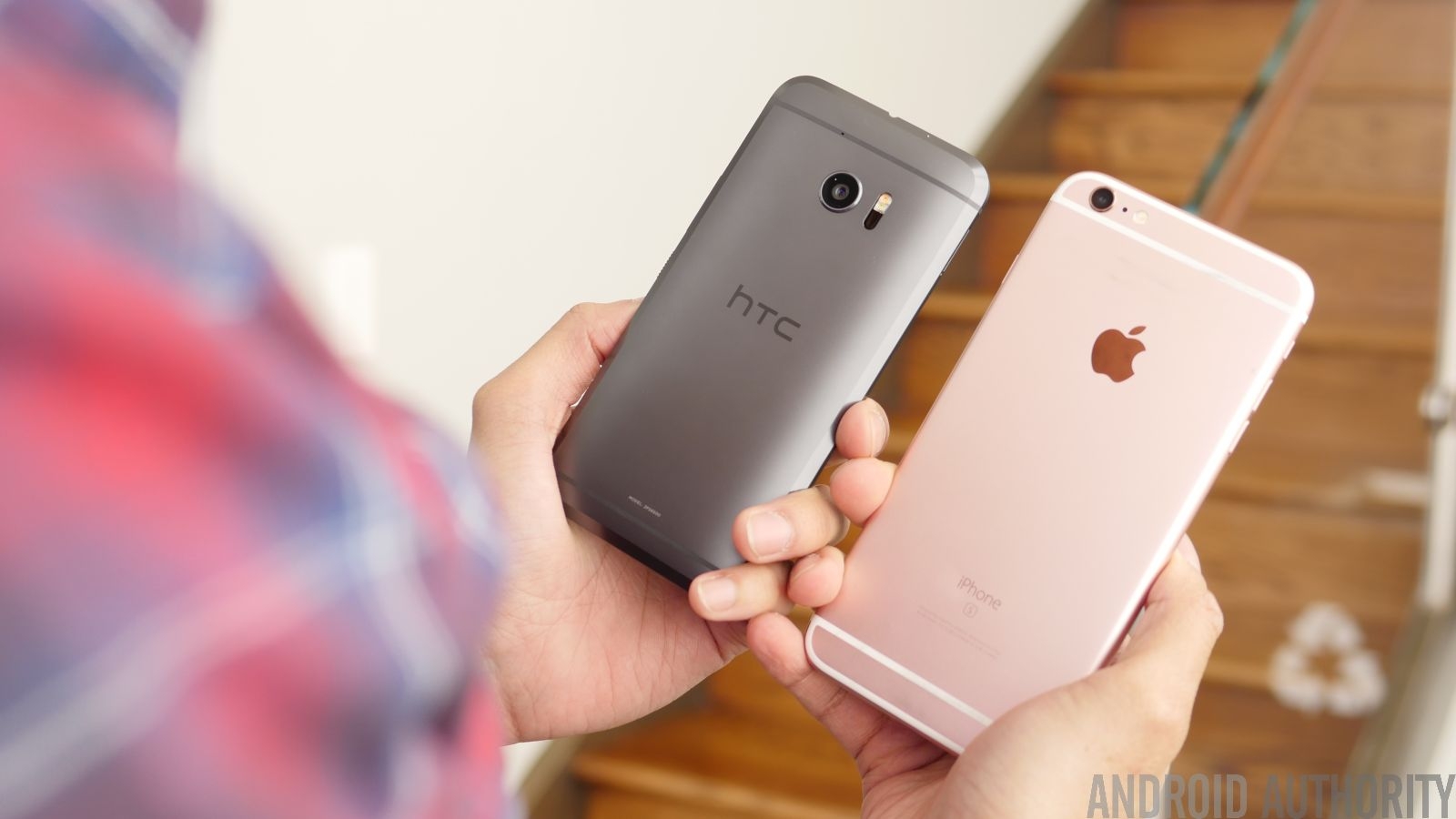 HTC 10 vs iPhone 6
