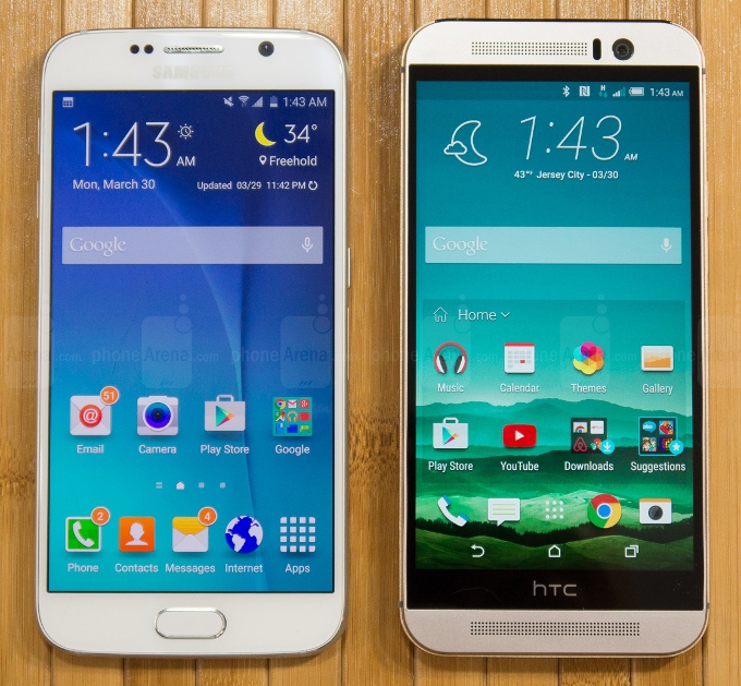 HTC One M9 vien man hinh