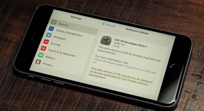 iOS 10 Beta