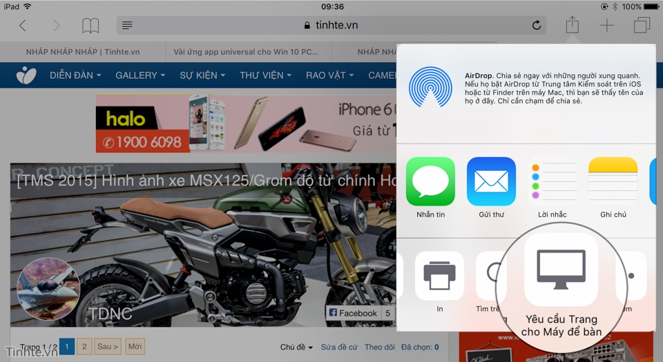 tinh nang thu thuat iOS 9
