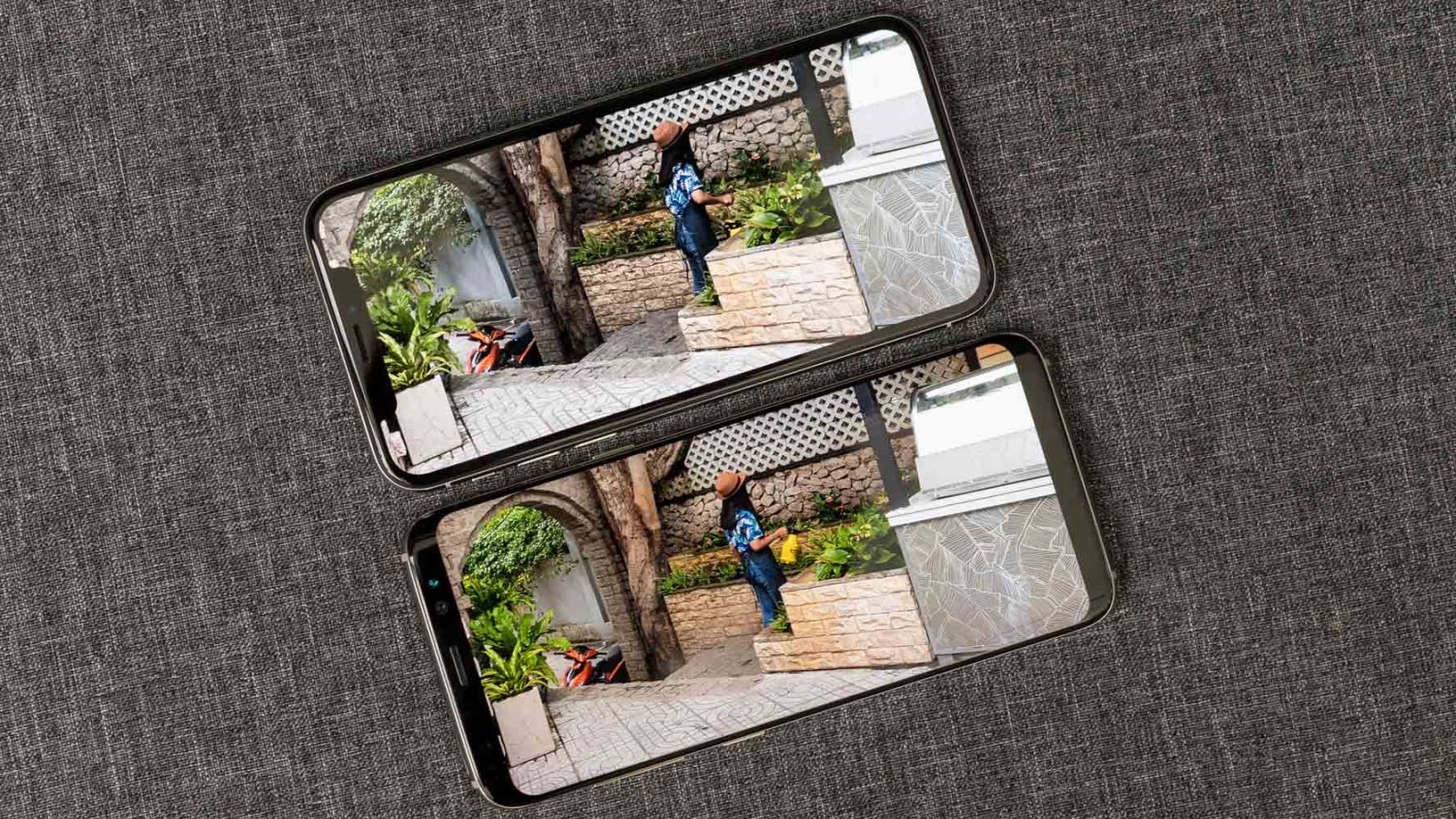 Samsung Galaxy S8 vs iPhone X