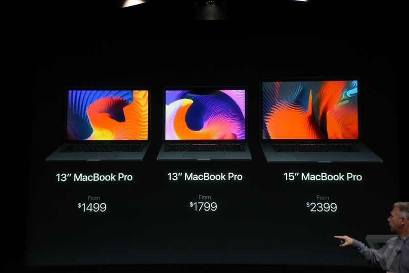 macbook pro 2016 price