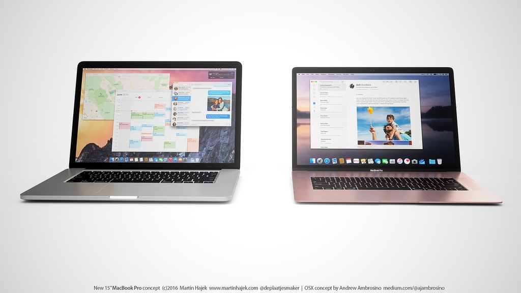 macbook pro 2016 hồng