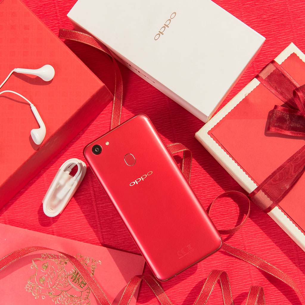 OPPO F5 đỏ