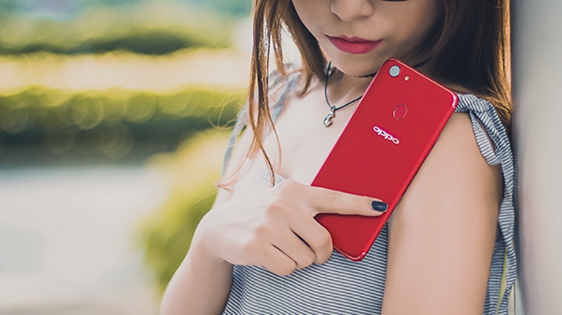 OPPO F5 đỏ