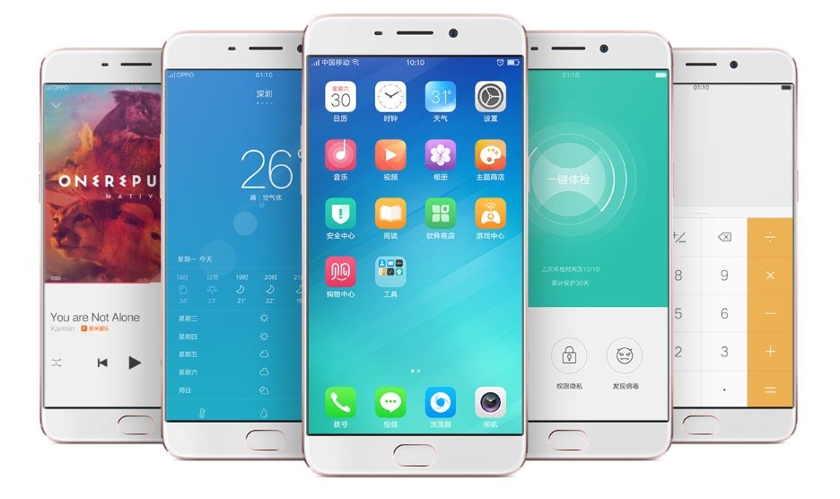 OPPO R9 color OS