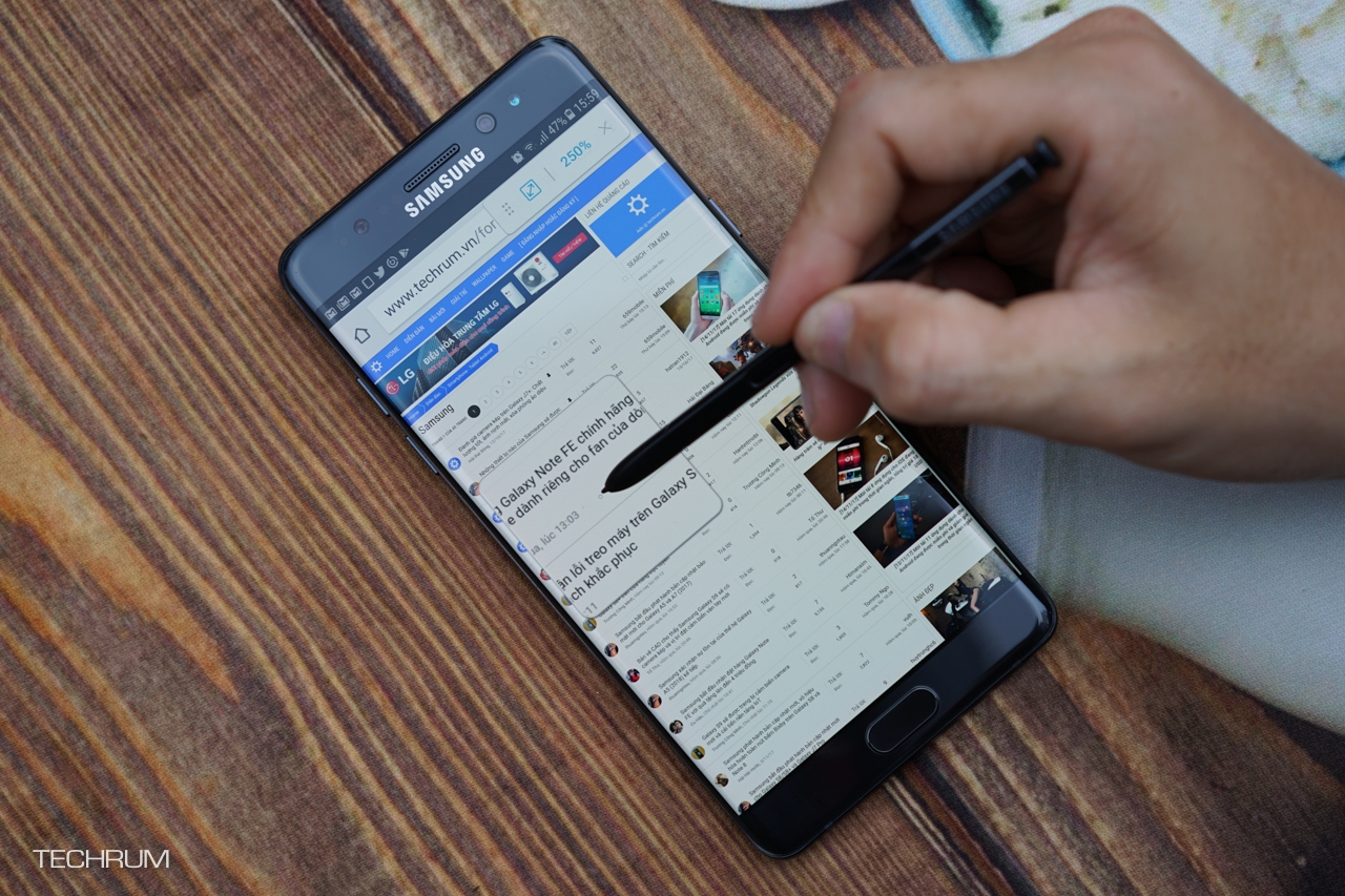 bút S Pen Samsung Galaxy Note FE