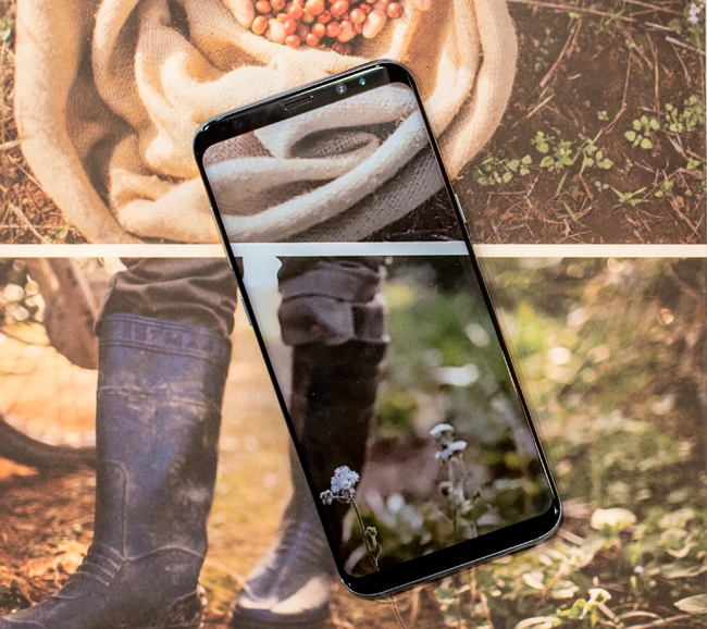 Samsung Galaxy S8 trong suốt