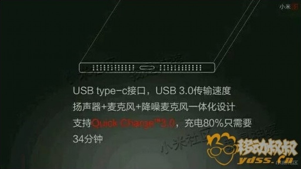 Slide Xiaomi Mi 5
