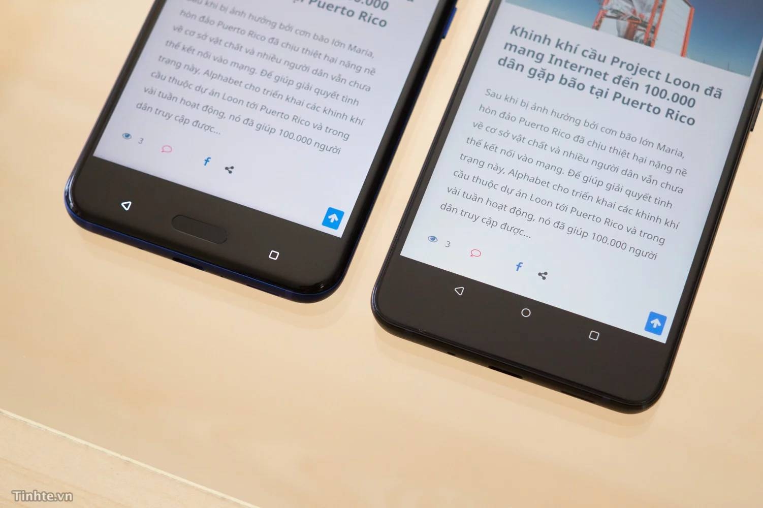 so sánh HTC U11+ và HTC U11