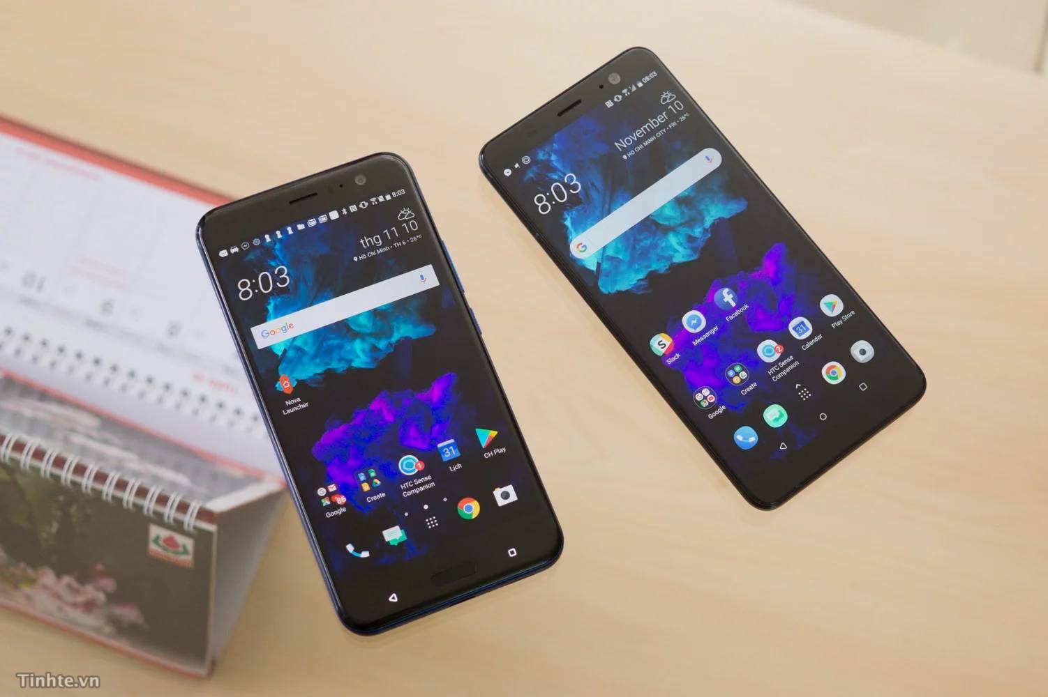 so sánh HTC U11+ và HTC U11