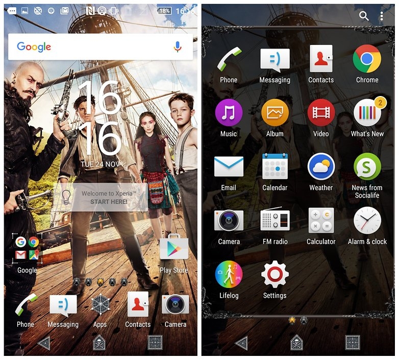 Sony Xperia Compact thu thuat
