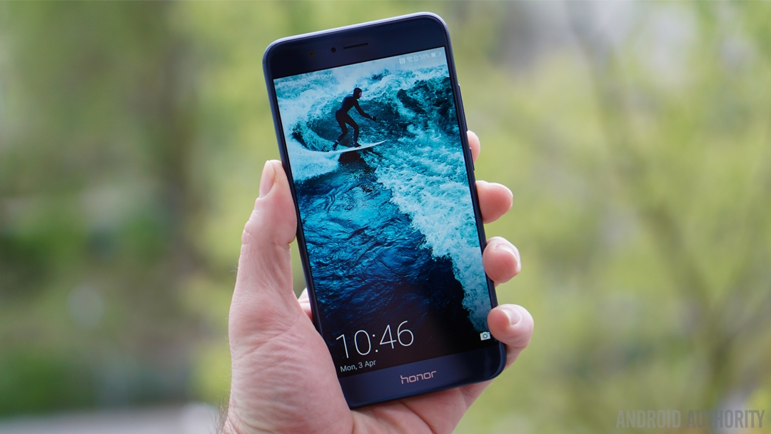 trên tay Honor 8 Pro