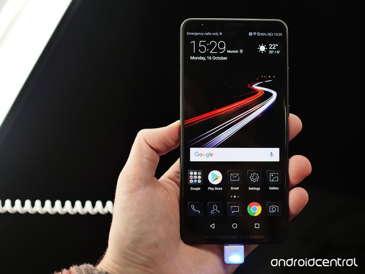 trên tay Huawei Mate 10 Porsche Design