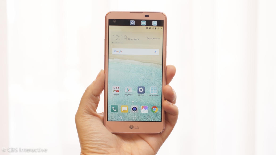 tren tay LG X screen