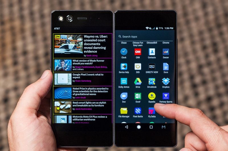 trên tay ZTE Axon M