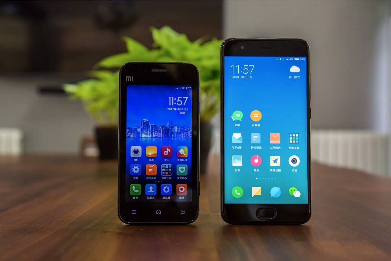 Xiaomi Mi 6 vs Xiaomi Mi 1