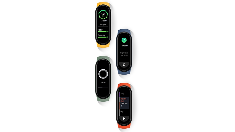 Theo dõi sức khỏe trên Xiaomi Mi Band 6