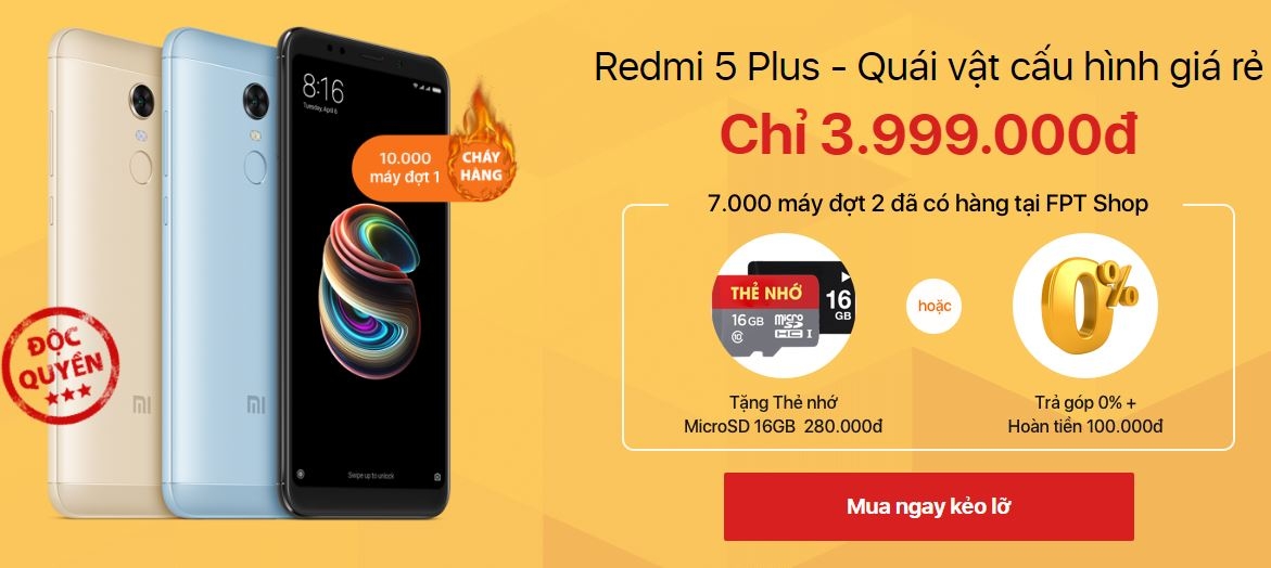Xiaomi Redmi 5 Plus