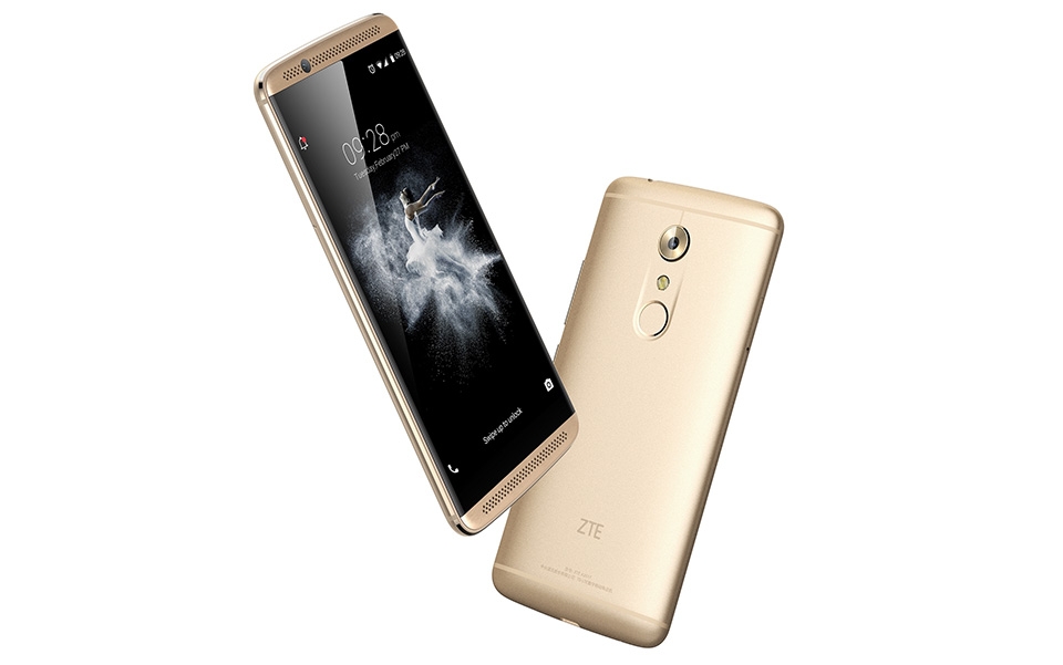 Axon 7 mini イオンゴールド◇アクソン7ミニ ZTE SIMフリー ZTE AXON 7 với