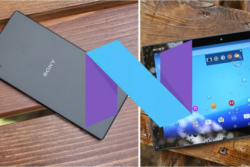 Sony update Andoid 7.0 cho hệ máy Xperia Z5, Xperia Z3+ và Xperia Z4 Tablet