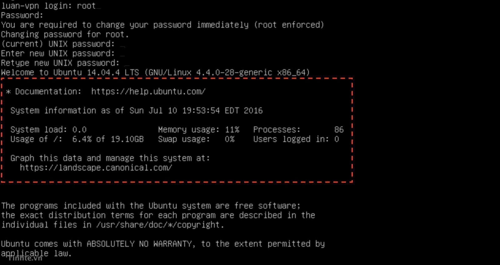 Tạo máy chủ và cài VPN Tạo máy chủ và cài VPN