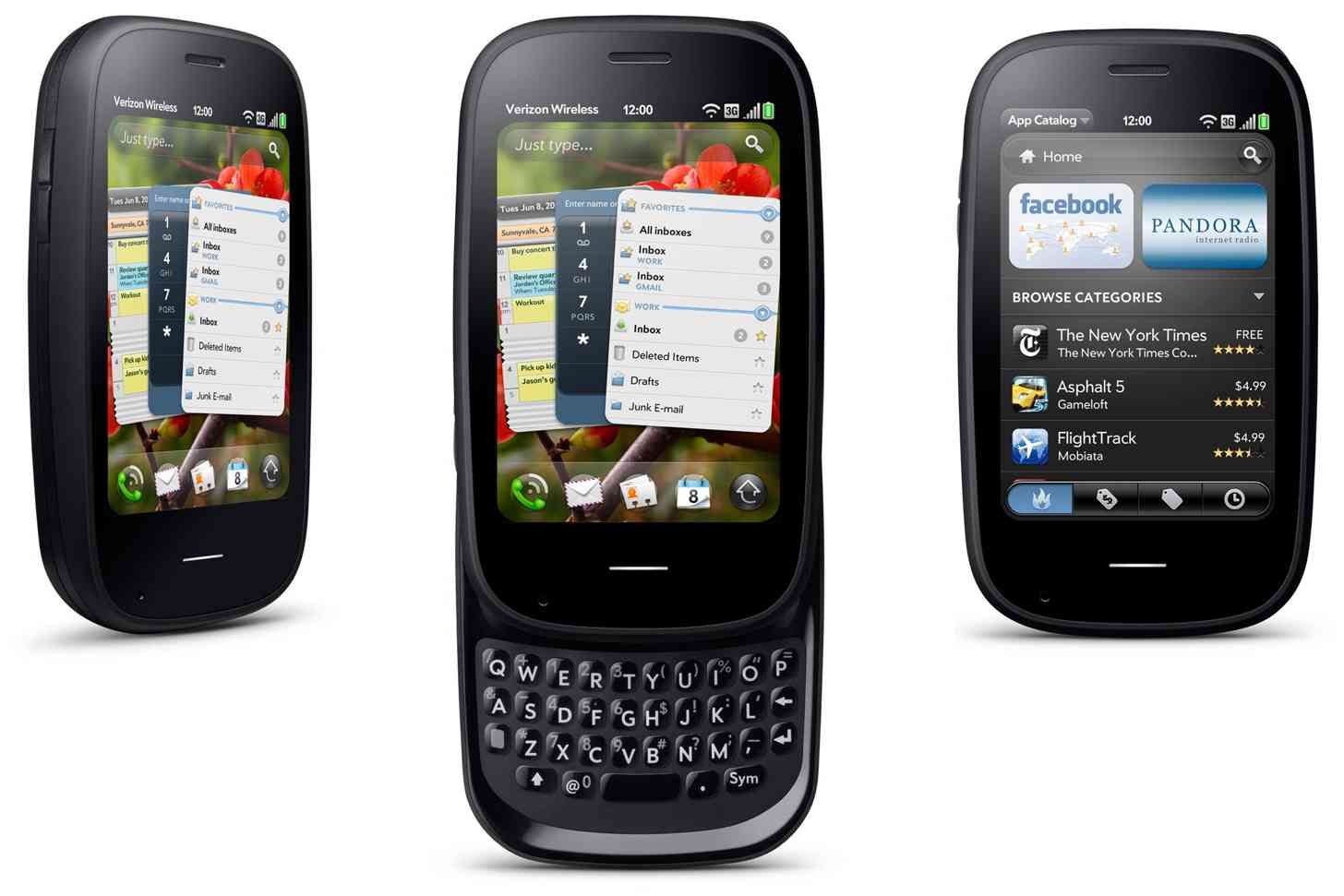 webOS trên máy Palm Pre webOS trên máy Palm Pre