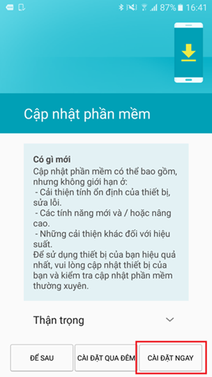 Lỗi vân tay Samsung galaxy j7 prime