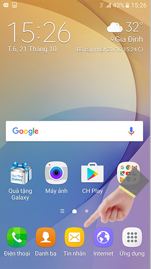 Samsung galaxy J7 prime Không gửi được tin nhắn SMS