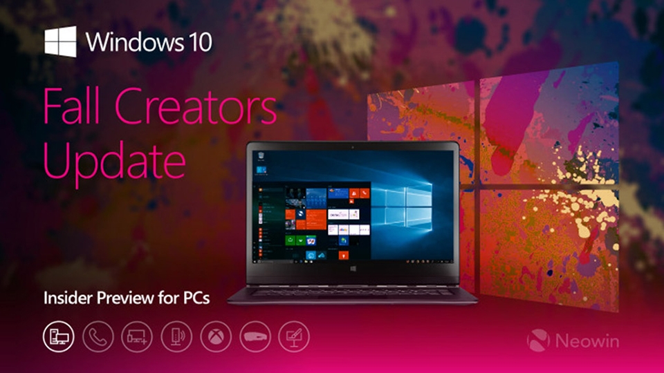 Microsoft phát hành bản vá lỗi cuối cùng trước khi chính thức ra mắt Fall Creators Update