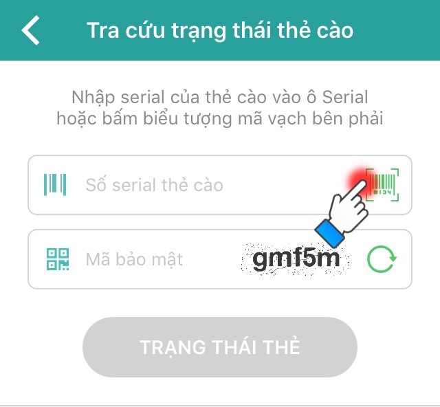Kiểm tra thẻ cào Viettel đã được nạp hay chưa?