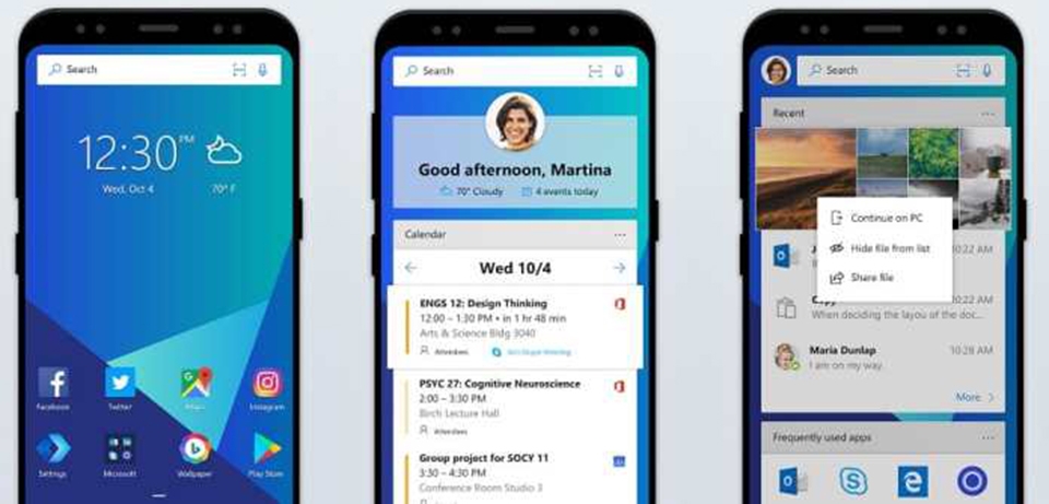 Đã có thể tải về Microsoft Launcher cho Android mà không cần đăng ký thử nghiệm