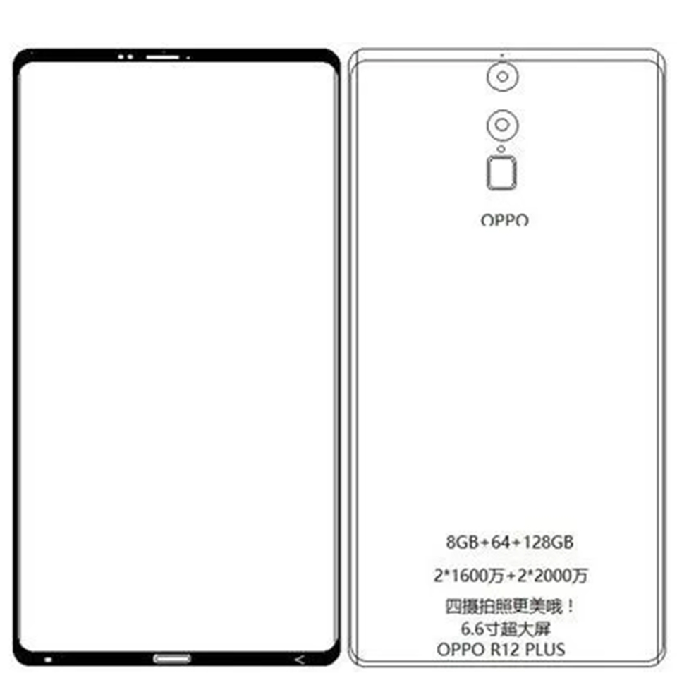 Rò rỉ smartphone màn hình tràn cạnh đầu tiên của OPPO