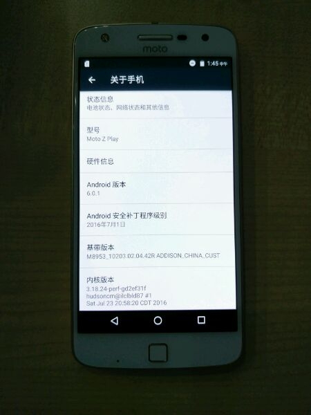 Rò rỉ ngày phát hành của Moto Z Play 2