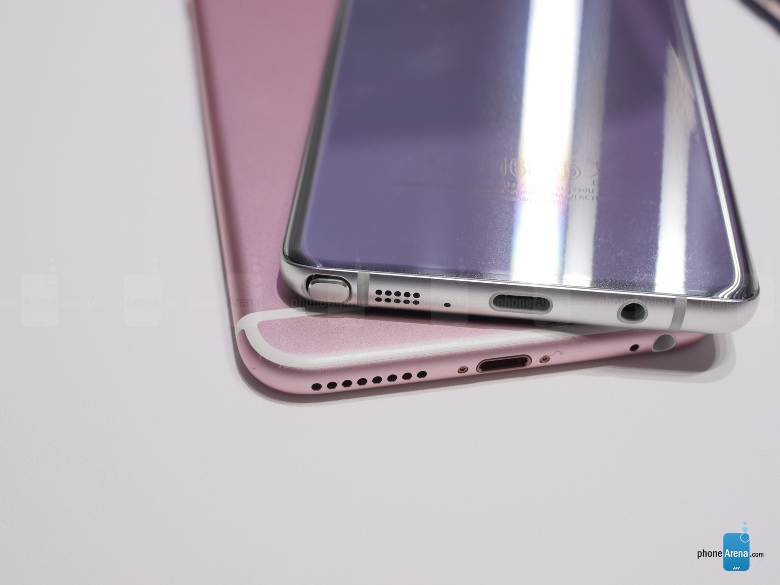 So sánh thiết kế Galaxy Note 7 với iPhone 6s Plus 15