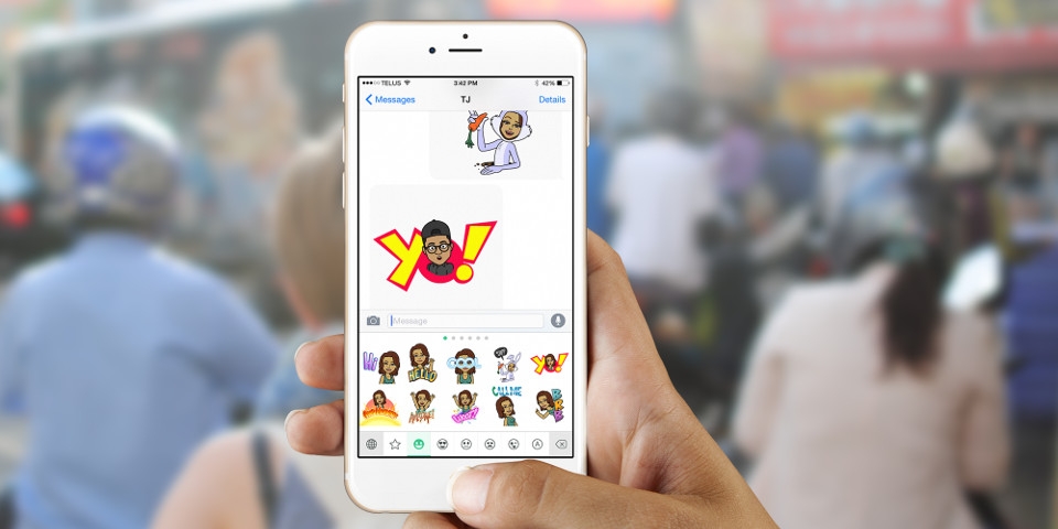 Snapchat thâu tóm ứng dụng biểu tượng cảm xúc Bitmoji Snapchat thâu tóm ứng dụng biểu tượng cảm xúc Bitmoji