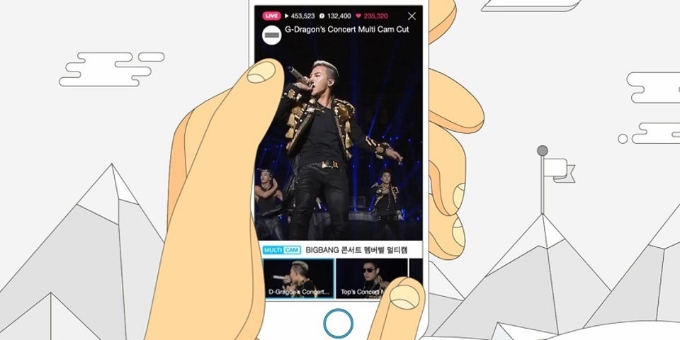 V - Live Broadcasting: Ứng dụng xem trực tiếp liveshow K-POP