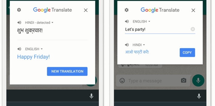 Google Translate có thêm tính năng