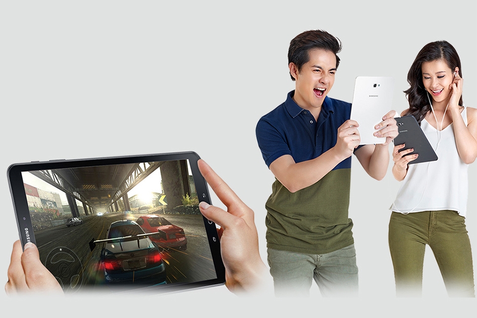 Samsung Galaxy Tab A 10.1 inch 2016 - Khả năng giải trí tuyệt vời Samsung Galaxy Tab A 10.1 inch 2016 - Khả năng giải trí tuyệt vời