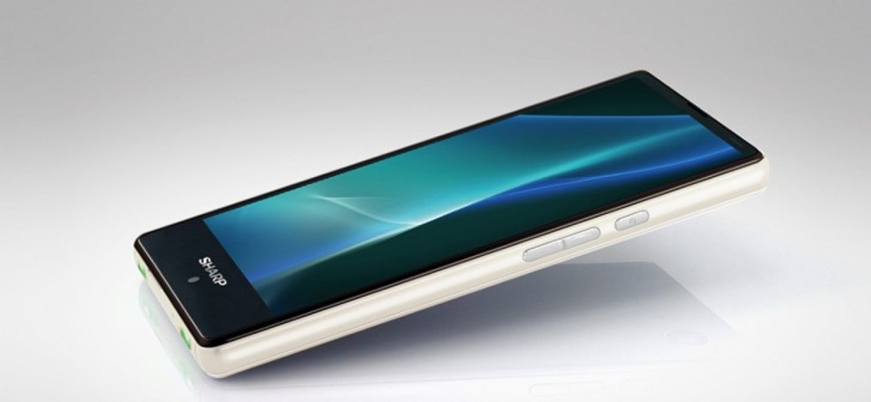 Sharp ra mắt smartphone có viền màn hình siêu mỏng Aquos Mini SH-M03