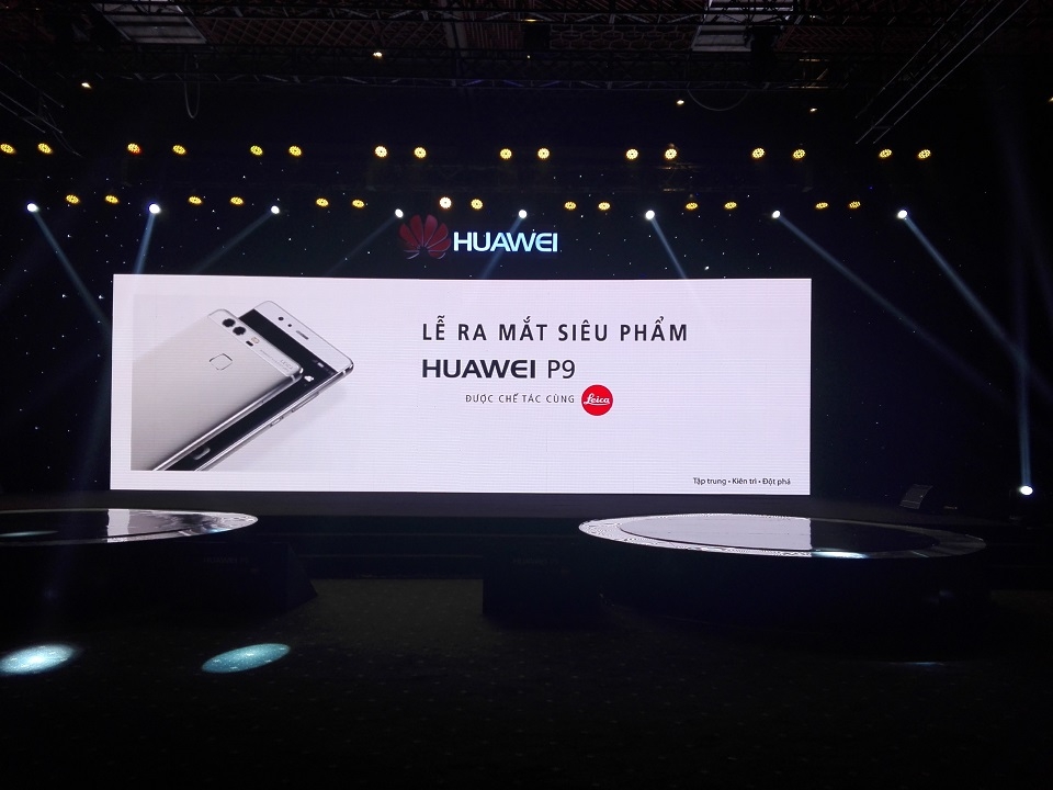 Smartphone Huawei P9 chính thức ra mắt tại Việt Nam