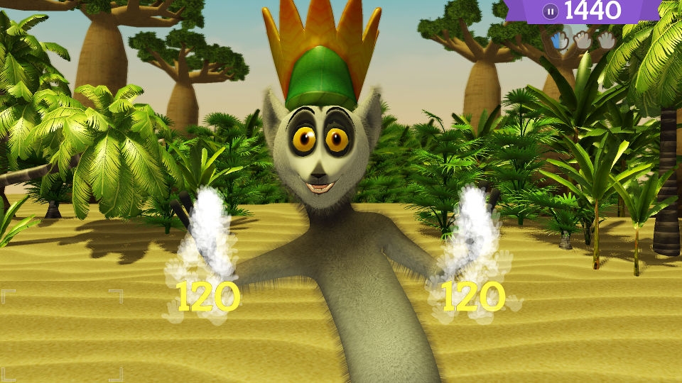Madagascar: Move It! – Học nhảy với vua khỉ King Julian qua công nghệ RealSense