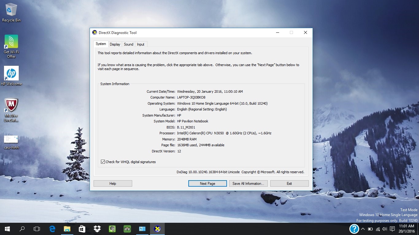 HP Pavilion 11 HP Pavilion 11