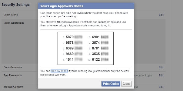 Cách tạo mật khẩu 2 lớp cho tài khoản Facebook Cách tạo mật khẩu 2 lớp cho tài khoản Facebook