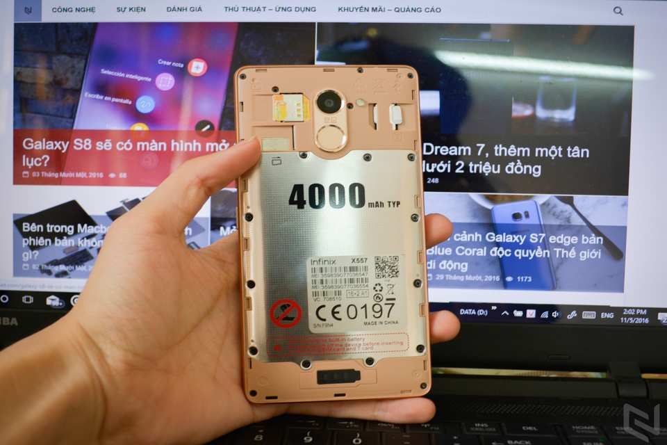 Những điểm nhấn trên Infinix Hot 4